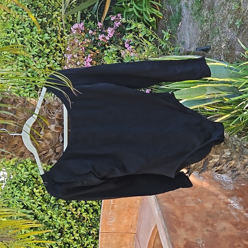 Black Long Sleeved Capezio Leotard